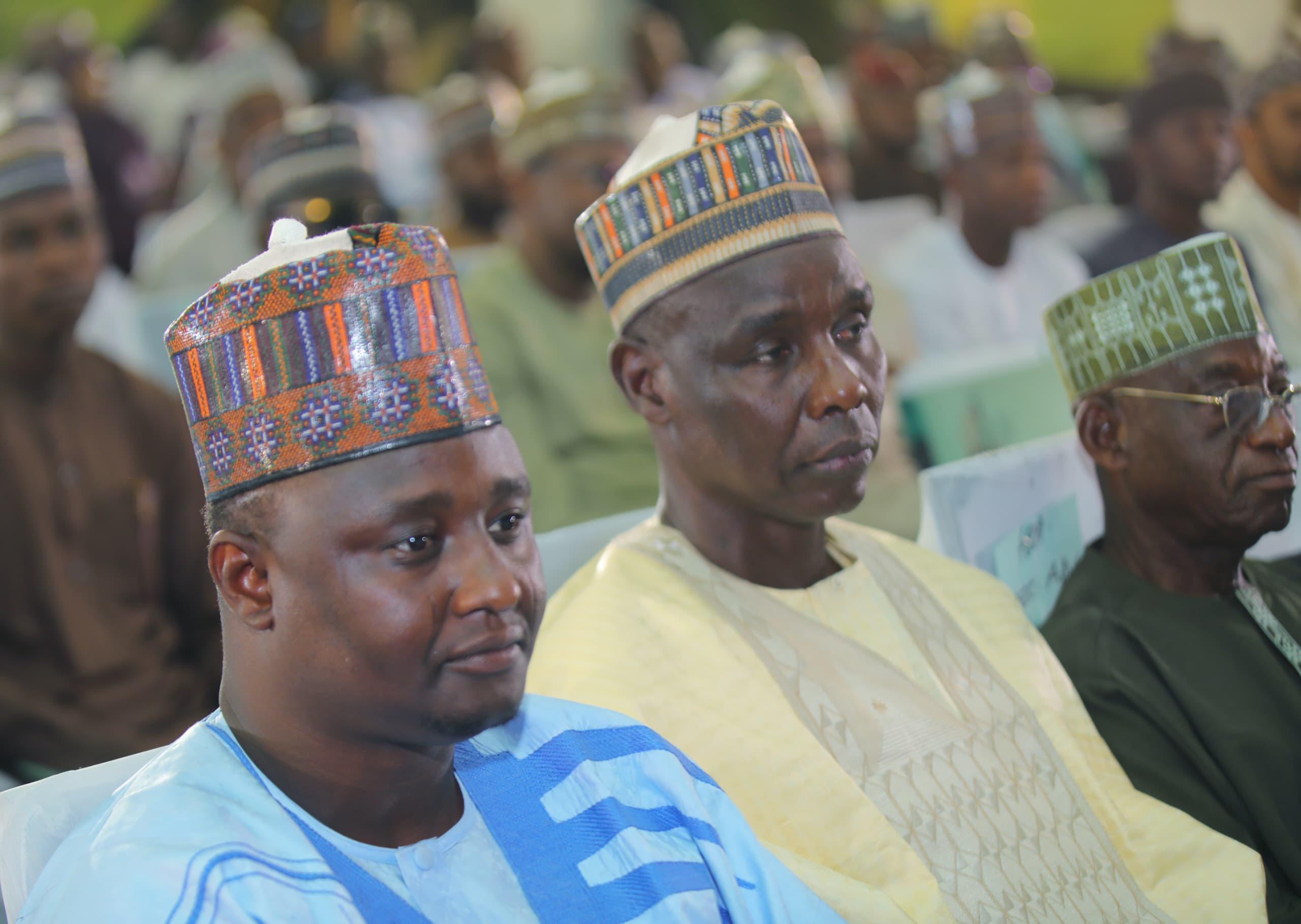 Borno Governor unveils Rayyan Microfinance Bank. 