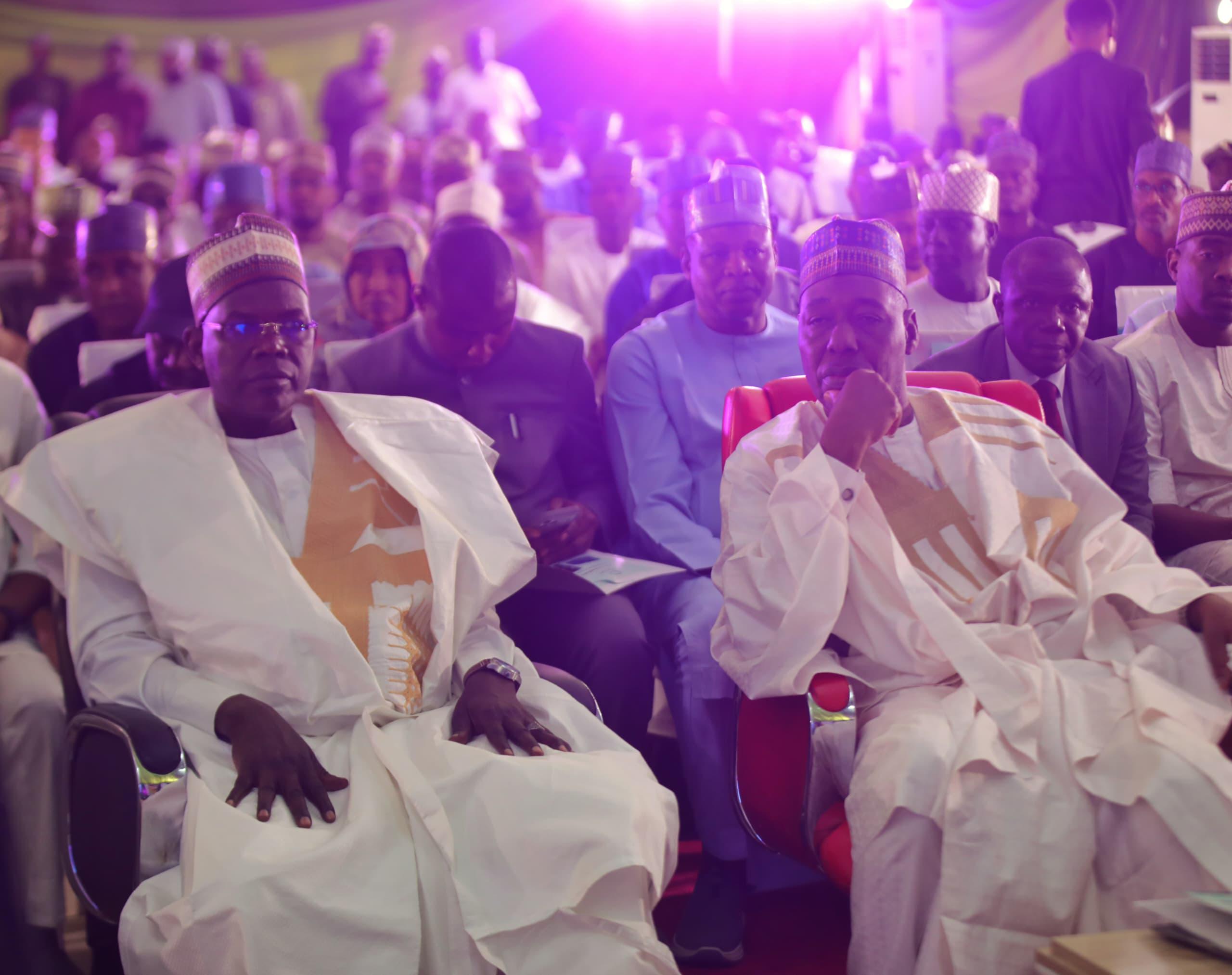 Borno Governor unveils Rayyan Microfinance Bank. 