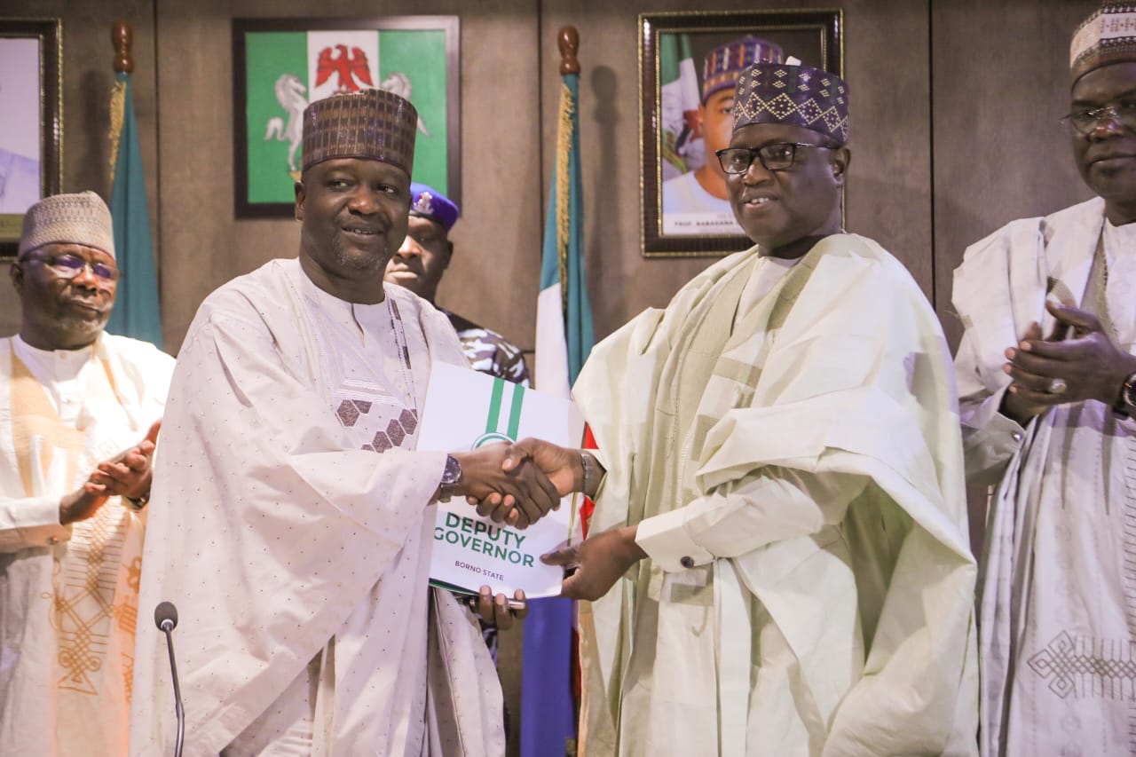 Borno Acting Gov. Assents to 2026 Budget of N892.4 Billion, Local Government Amendment Law.