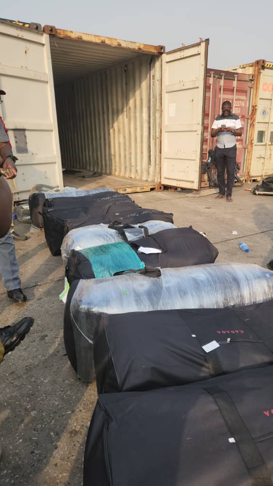 Customs, NDLEA Seize 347.5kg Cannabis at Apapa Port
‎