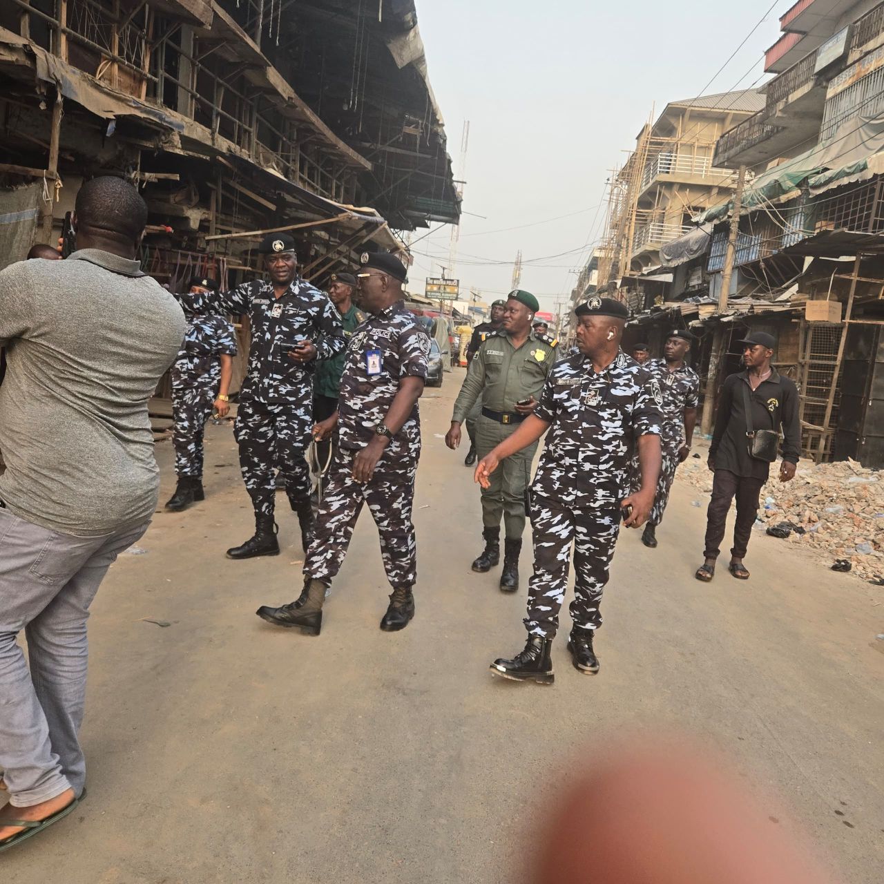 Police, Security Agencies Secure Onitsha After Market Closure Order