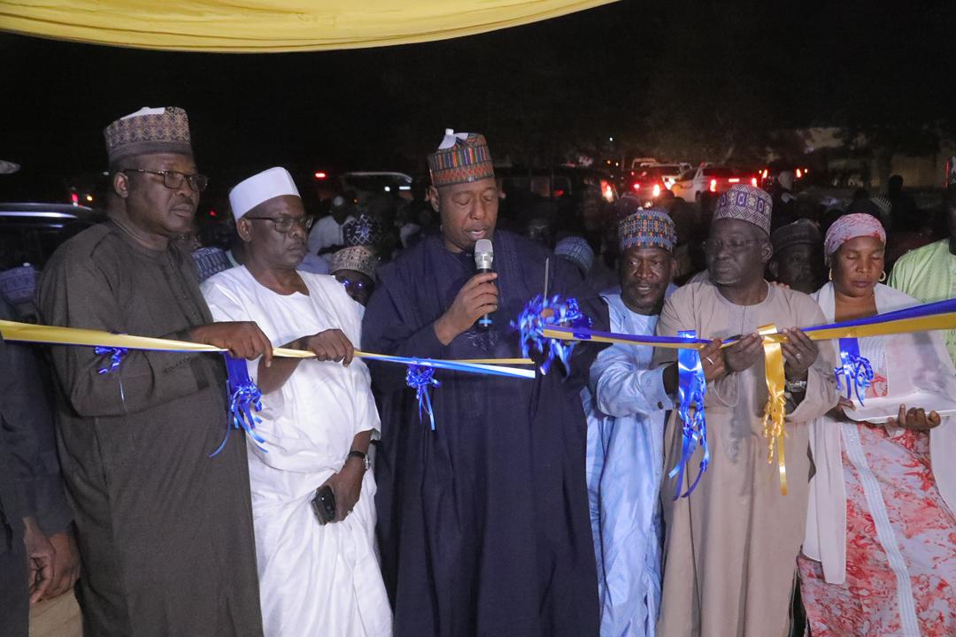 Governor Zulum Launches Construction of Two Mega Schools in Hawul LGA