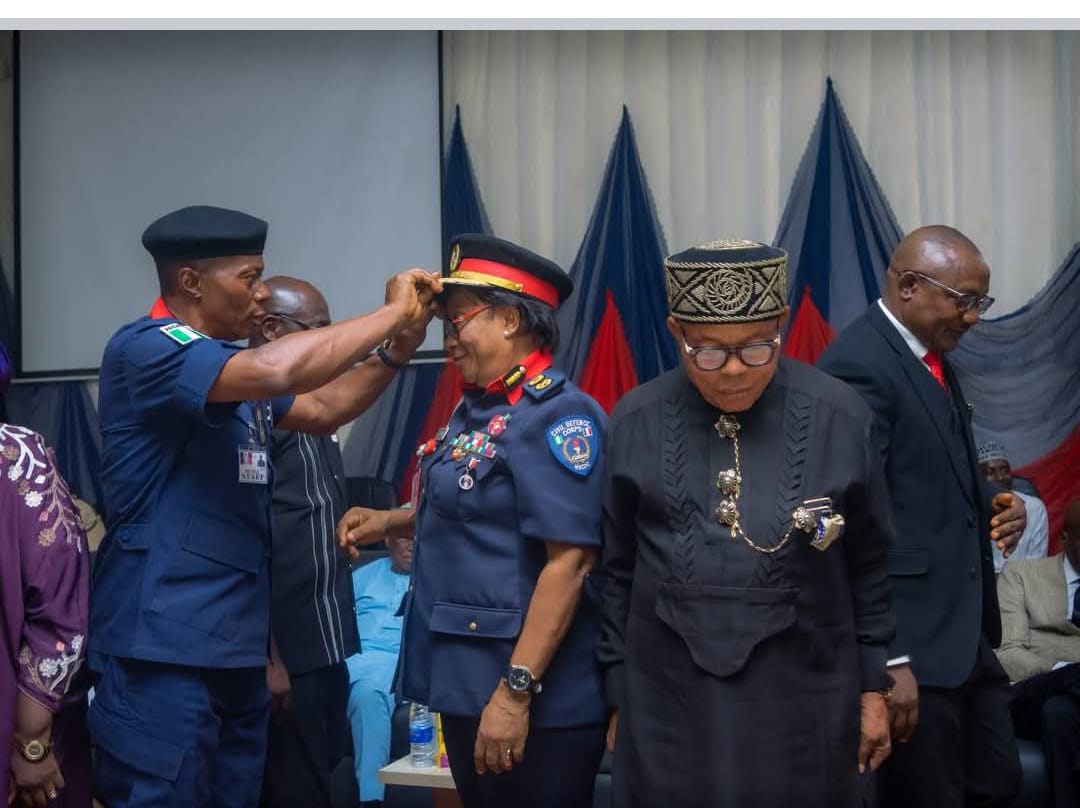 Ngozi Okeke Celebrates Promotion to Commandant as NSCDC Elevates 113 Senior Officers