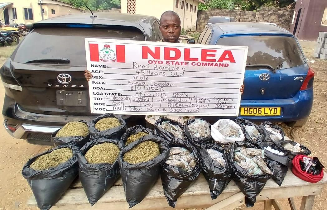 NDLEA Arrests 80-Year-Old Ex-Convict, Uncovers Drugs Hidden in Mannequins