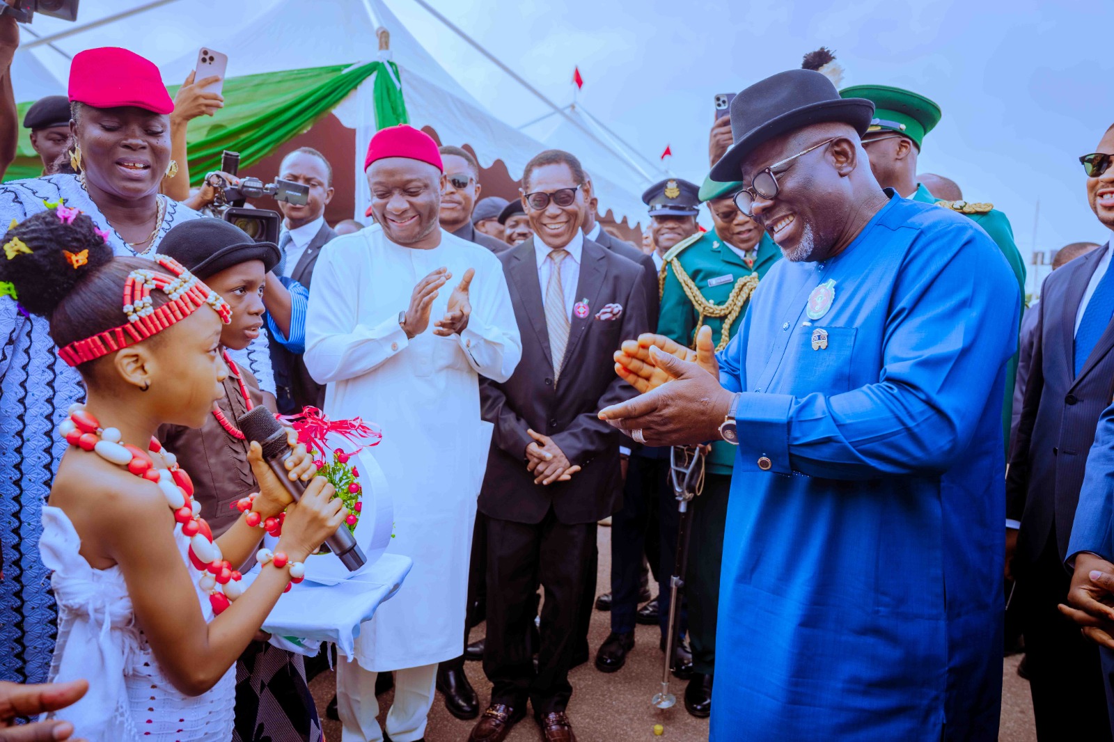 Oborevwori, Service Commanders, Others Honour Nigeria's Fallen Heroes

...As 2026 Armed Forces Remembrance Day Ends