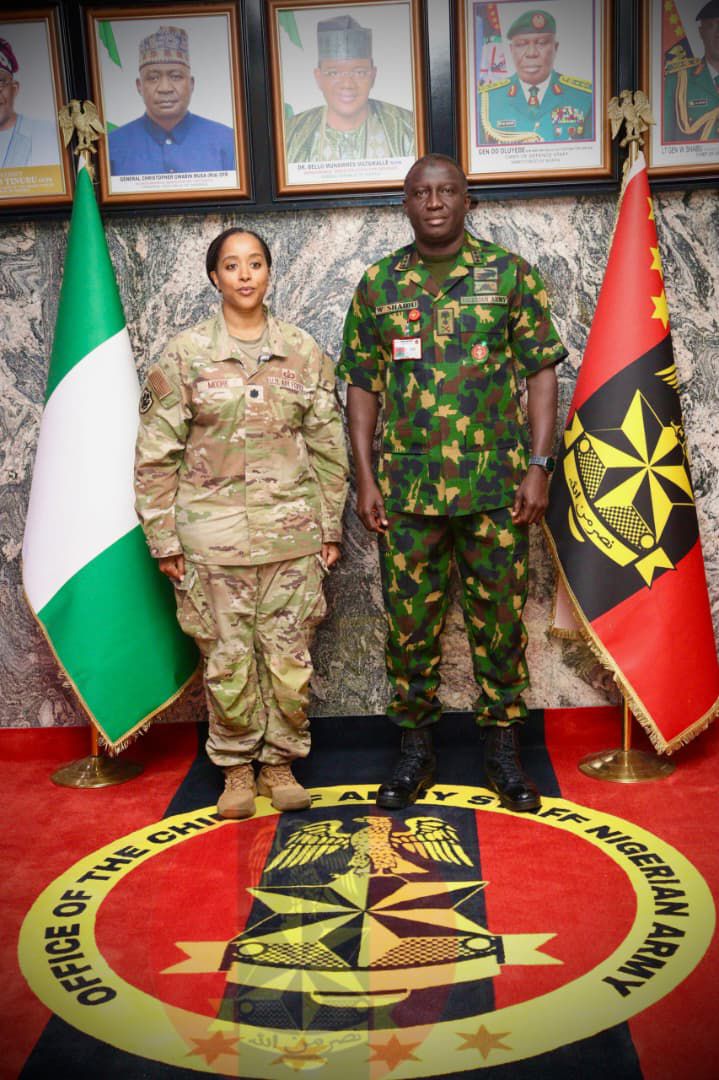 Nigeria–US Military Alliance: COAS Seeks Deeper Strategic Engagement to Tackle Security Threats
