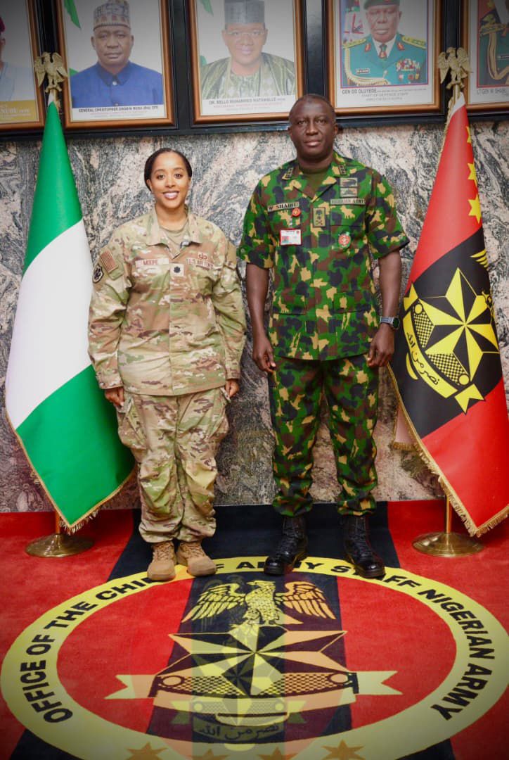 Nigeria–US Military Alliance: COAS Seeks Deeper Strategic Engagement to Tackle Security Threats

