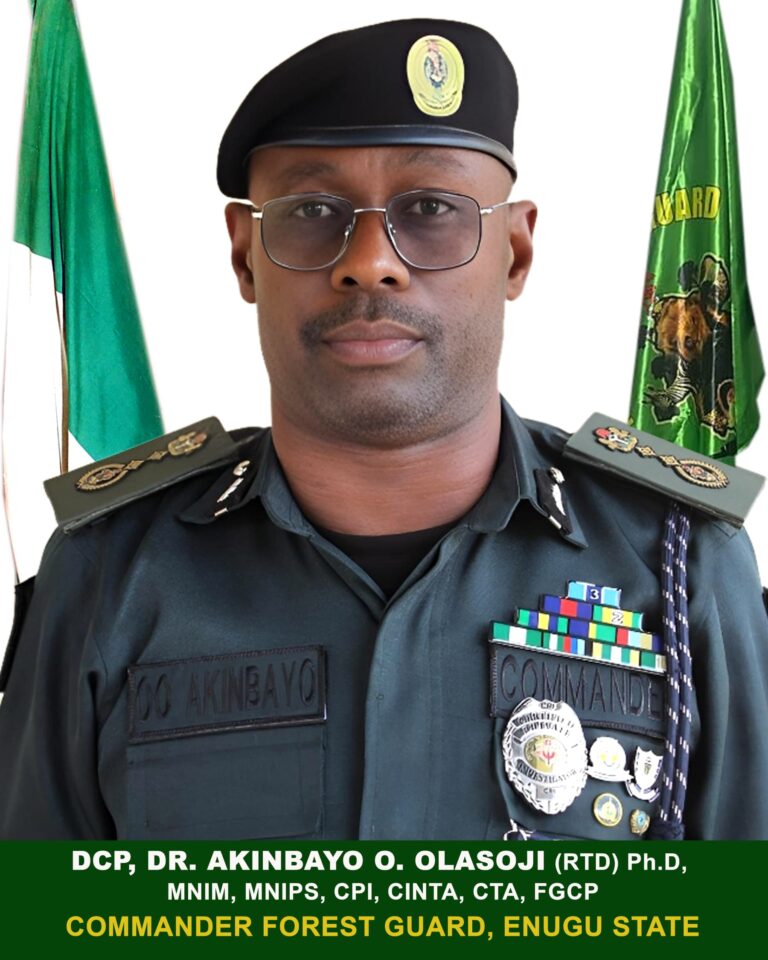 Ethics, Community Trust Key to Forest Security – Enugu Guard Boss