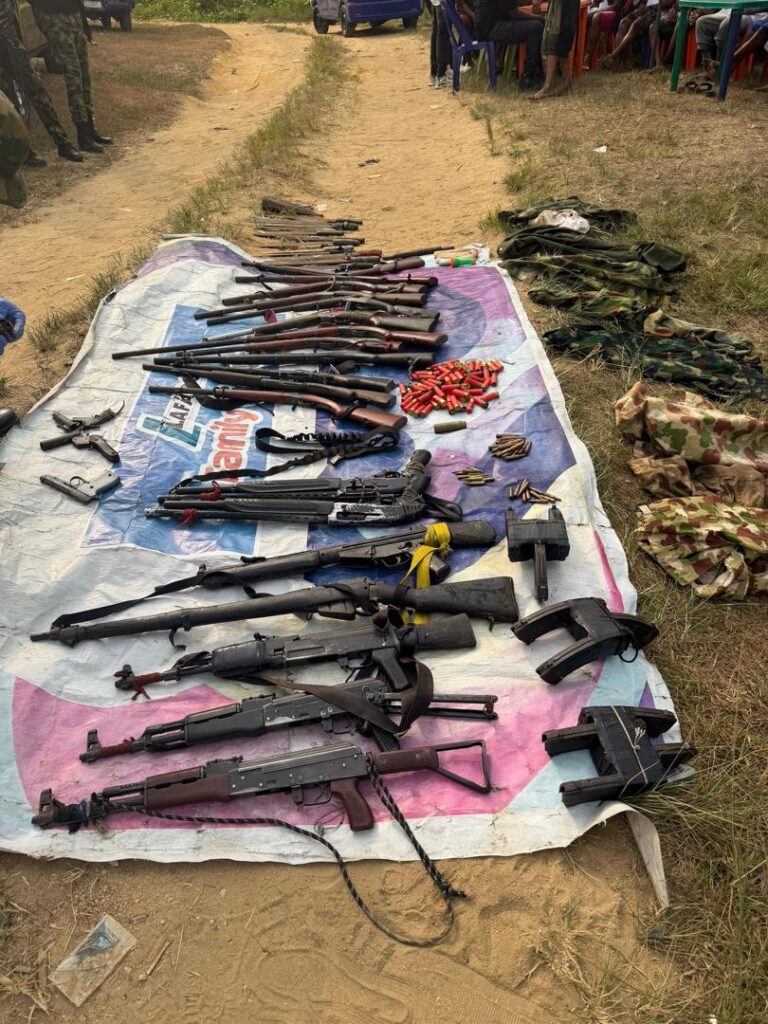 80 Militants Surrender Arms and Embrace Amnesty in Cross River