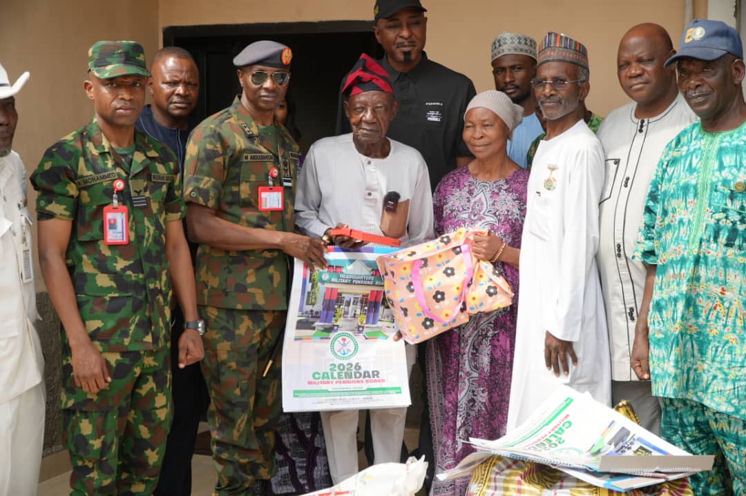 ‎Chairman, Military Pensions Board, Honours Veteran Soldier in Nasarawa State.