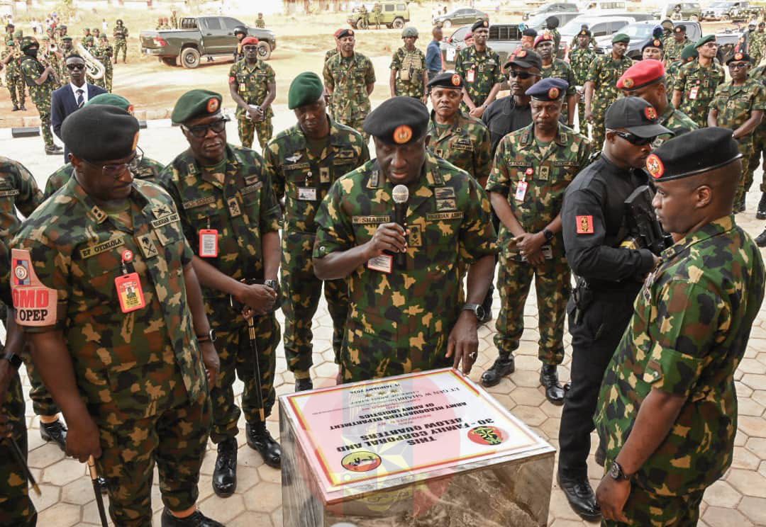 Plateau Mission Central to Nigeria’s Stability, COAS Charges Troops