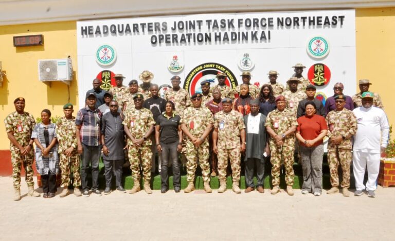 DHQ Leads Media Tour to Showcase Gains of Operation Hadin Kai in North-East