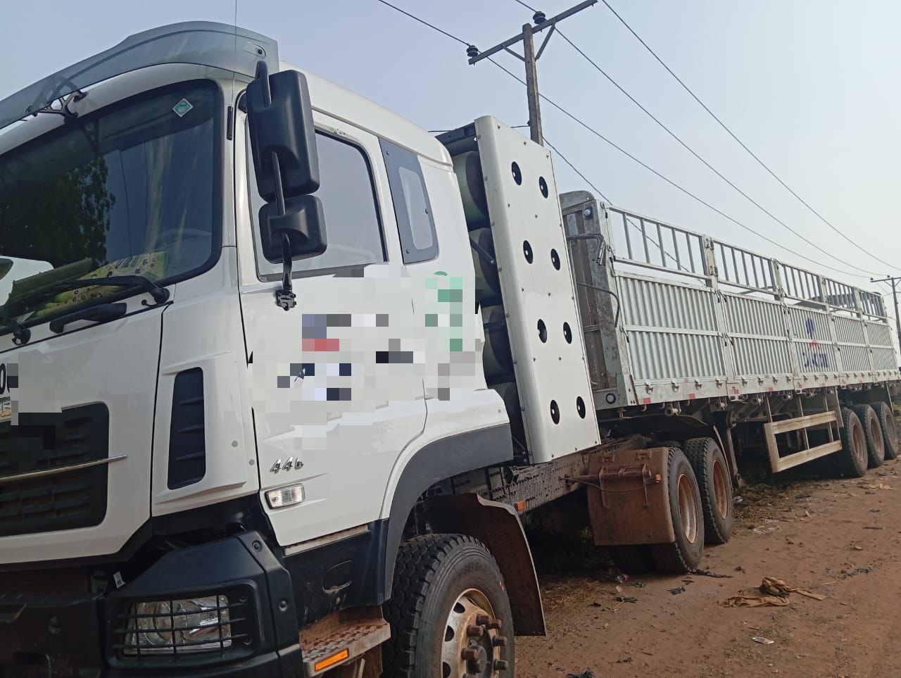 Ogun Police Nab Eight Armed Robbery Suspects, Recover Firearm, Trailer Truck, 900 Bags Of Cement