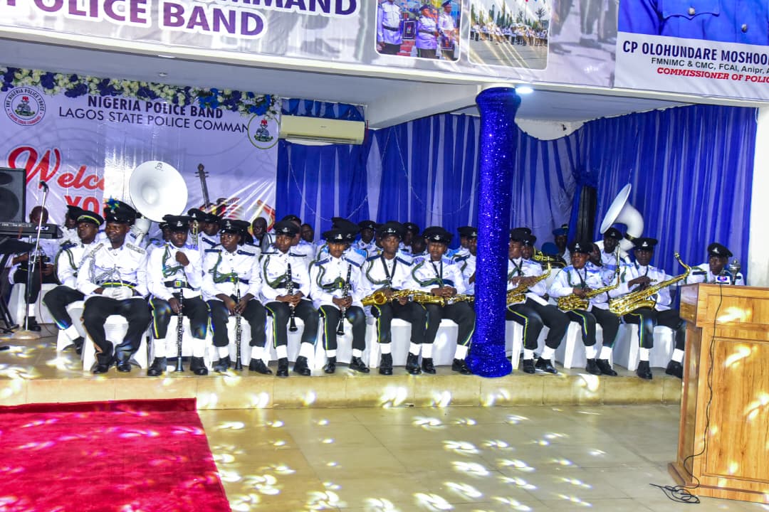 Lagos Police Command Makes History With Launch Of Its Own Police Band