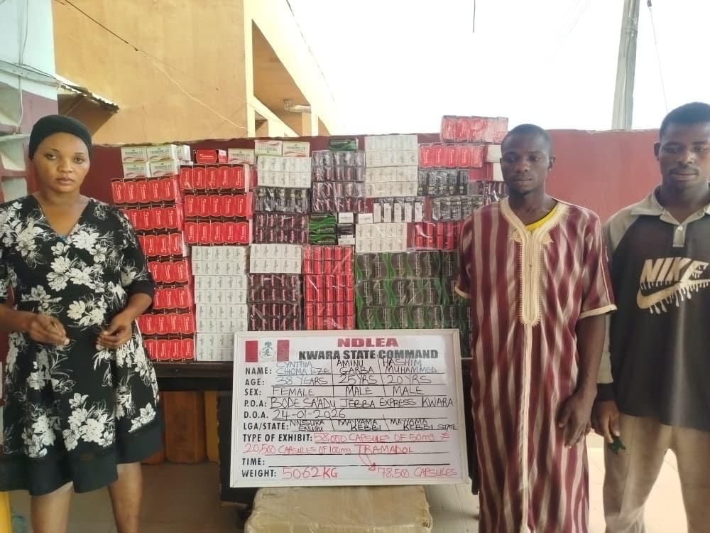 NDLEA Nabs Brazilian Lady with ₦3bn Heroin at Abuja Airport, Seizes Explosives, Drugs Nationwide
