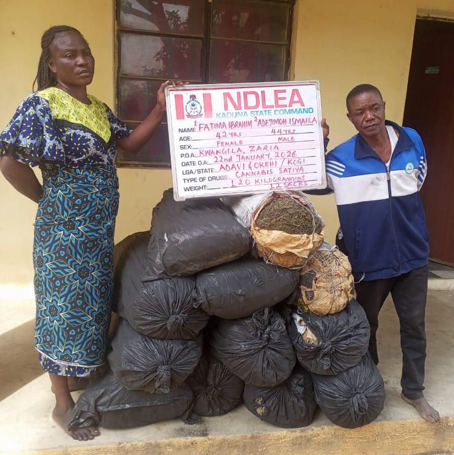 NDLEA Nabs Brazilian Lady with ₦3bn Heroin at Abuja Airport, Seizes Explosives, Drugs Nationwide