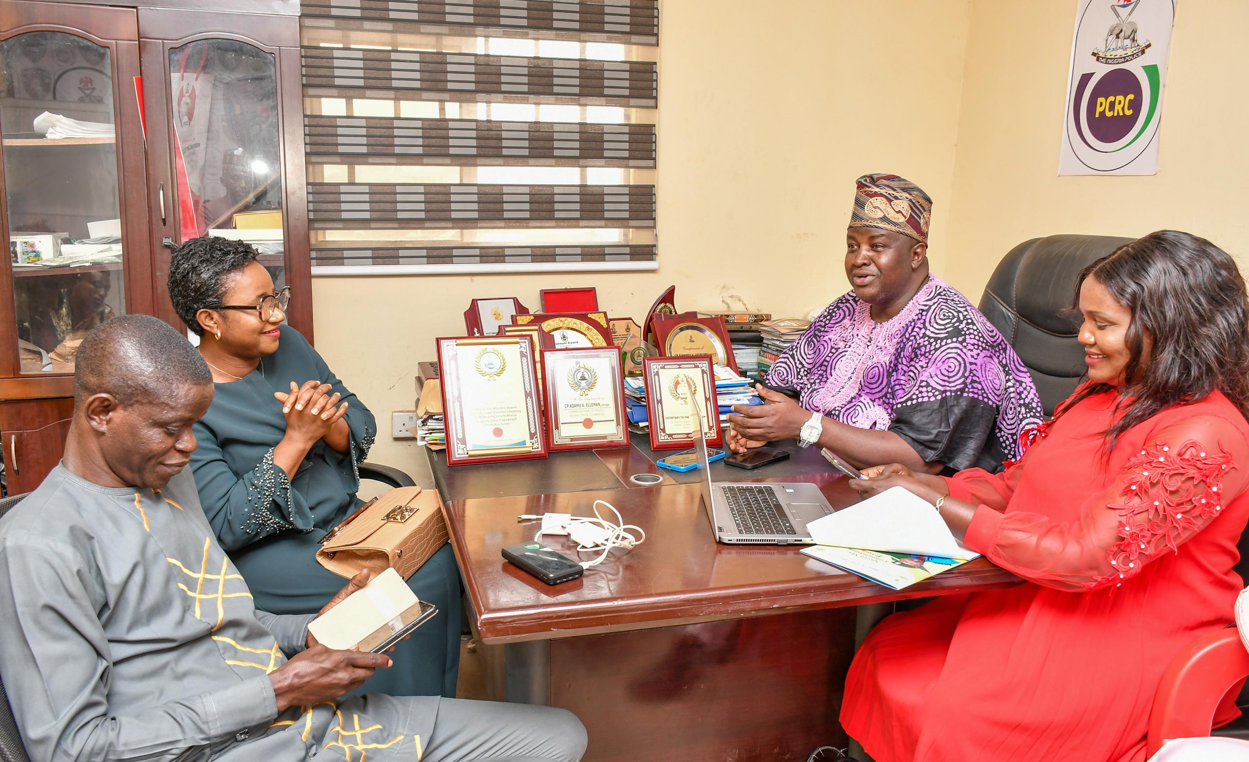 PCRC Reaffirms Strong Media Partnership with NUJ-FCT Council, Raises Concern Over Neglect of Retired Female Police Officers