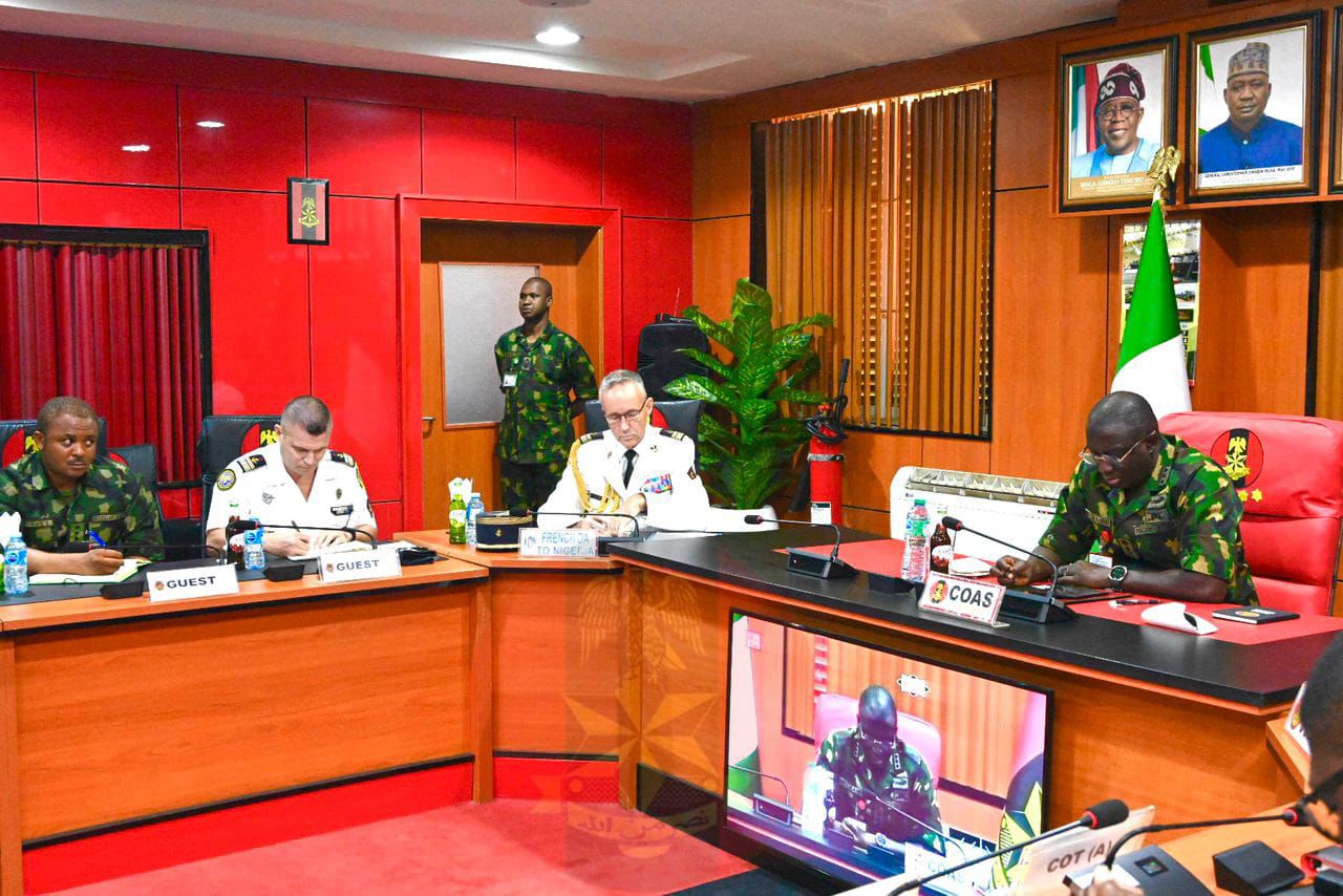 Nigeria, France Deepen Defence Ties as COAS Hosts French Defence Attaché  ‎