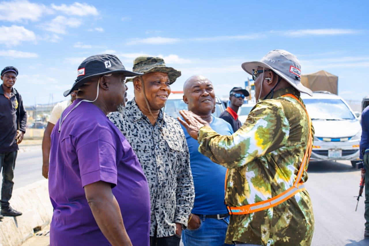 DSC Roundabout Flyover Nears Completion as Delta Govt Conducts Pre-Handover Inspection