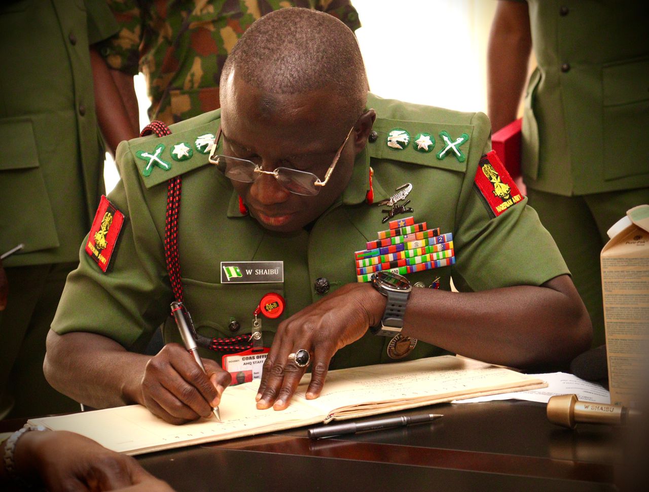 COAS Visits Liberia for 69th Armed Forces Day, Boosts Military Ties

‎