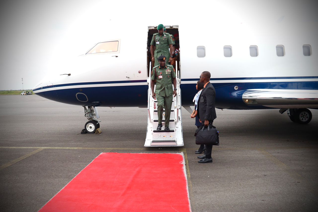 COAS Visits Liberia for 69th Armed Forces Day, Boosts Military Ties

‎