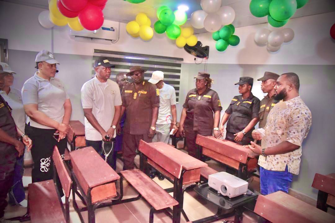 Hope Comes Alive at Kirikiri Correctional Centre as Customs Commissions Classroom Block