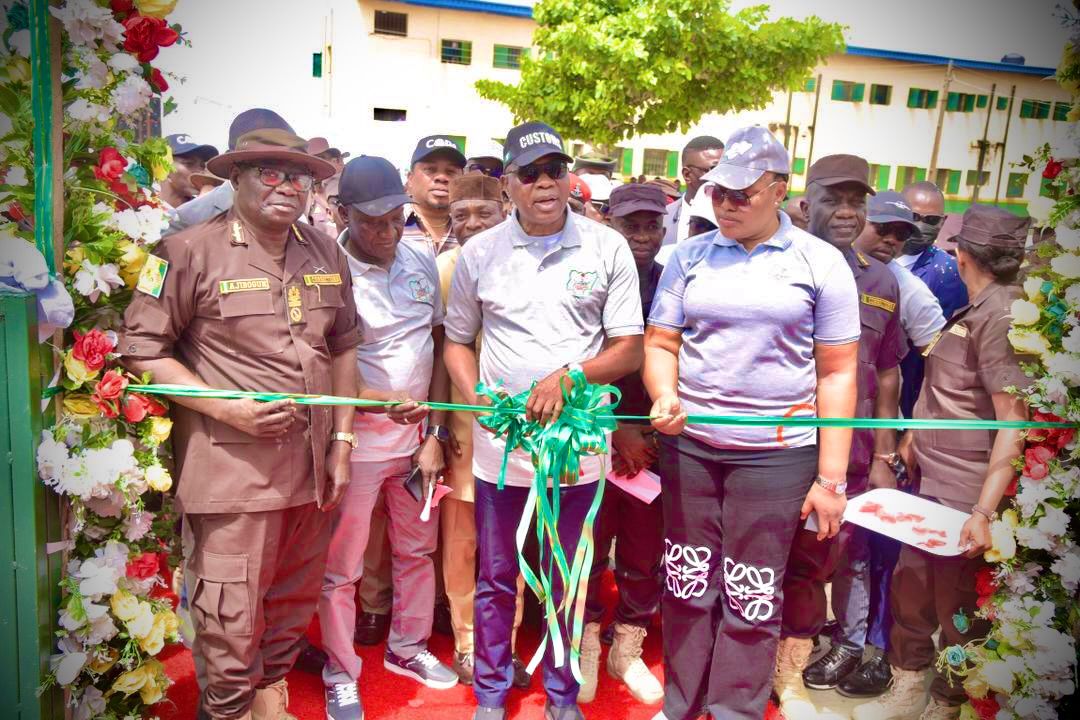 Hope Comes Alive at Kirikiri Correctional Centre as Customs Commissions Classroom Block