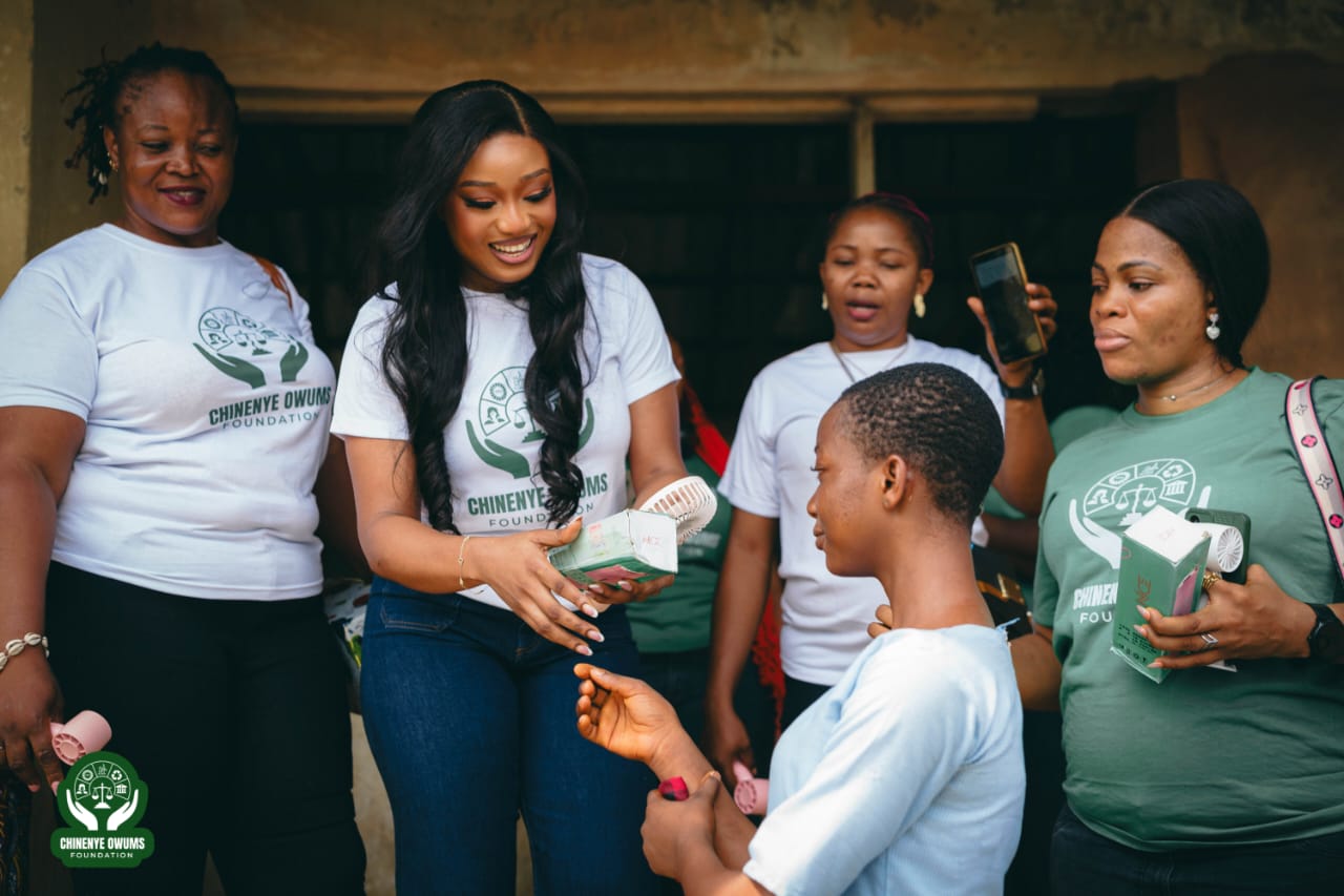 Chinenye Owums Foundation Promotes Menstrual Hygiene, Supports Students in Imo Community
