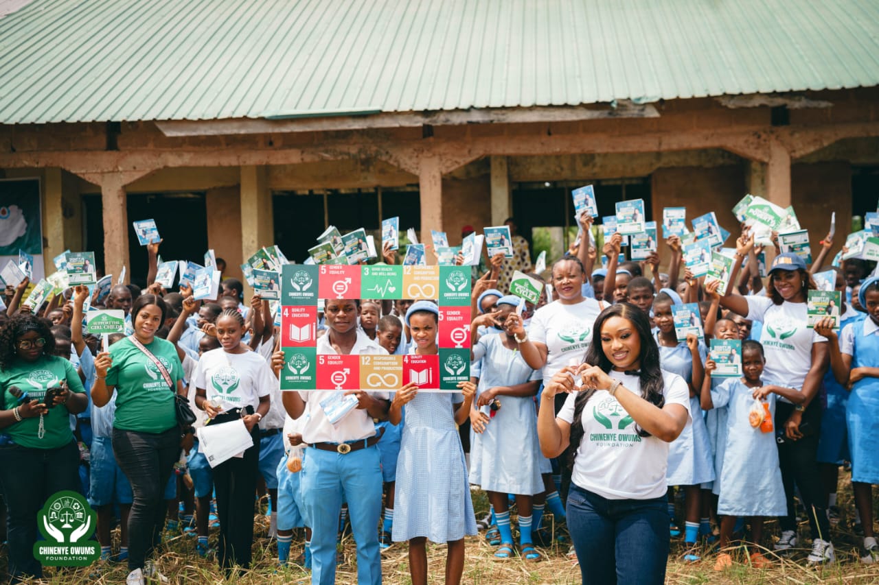 Chinenye Owums Foundation Promotes Menstrual Hygiene, Supports Students in Imo Community
