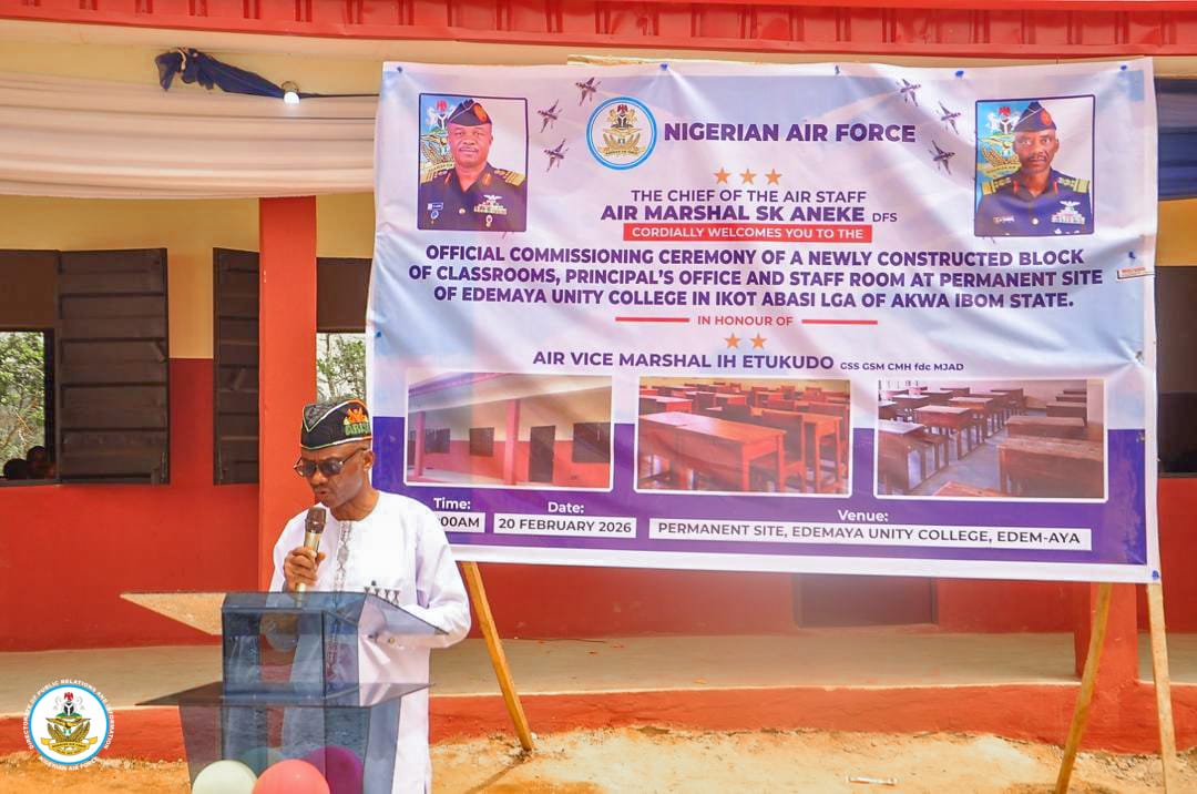 NAF Deepens Civil–Military Ties, CAS Honoured With Traditional Title In Akwa Ibom