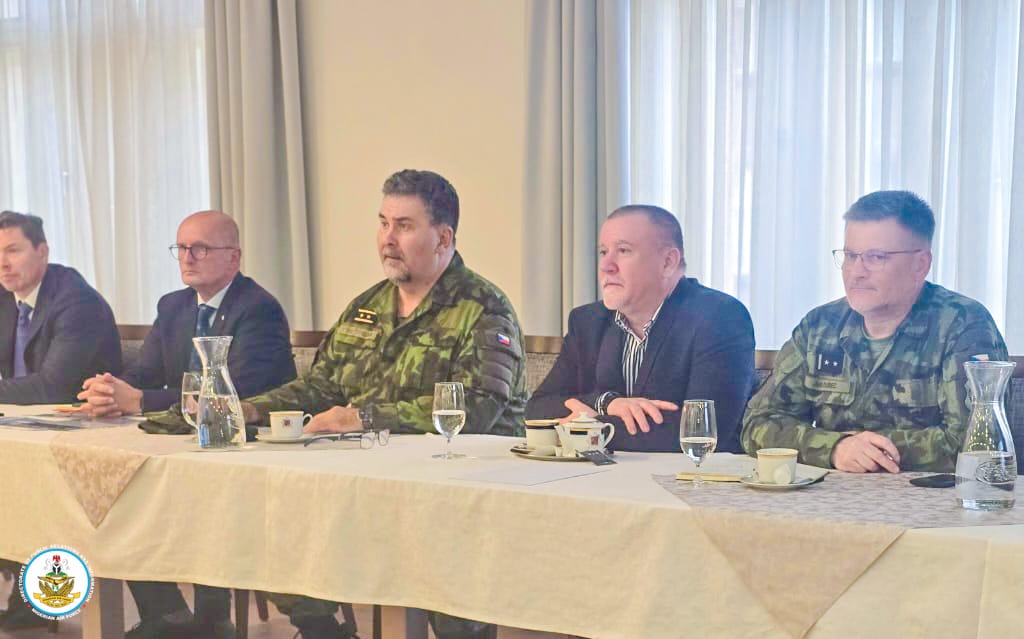 CAS Seeks Stronger Nigeria–Czech Defence Ties to Boost Air Power
