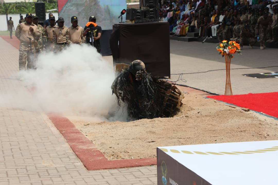 Navy Graduates First Batch of Marines, Vows Stronger Maritime Security

‎