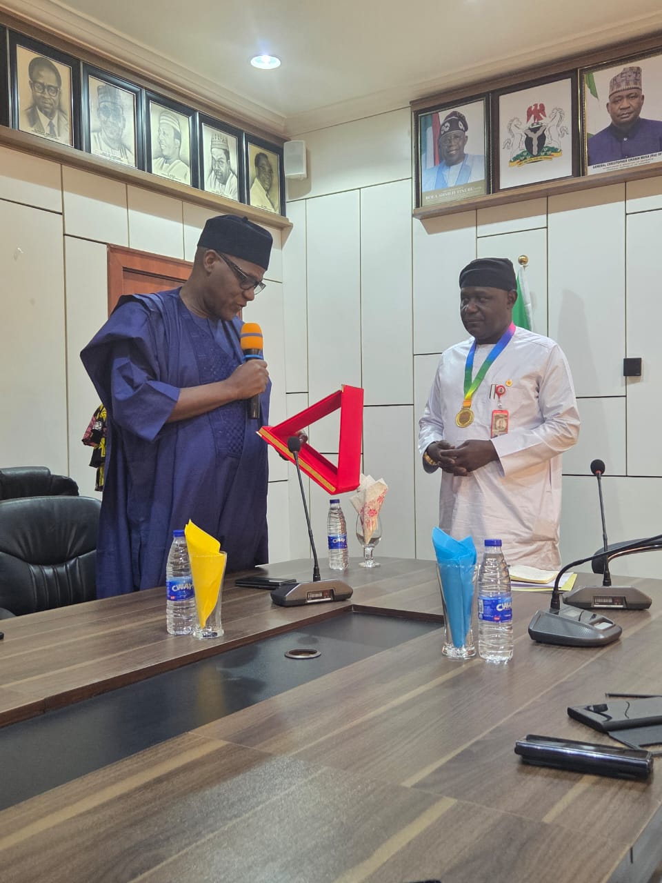 Defence Minister Bags ‘Ambassador of Fair Play’ Award, Pledges Support for Sports Development

‎

‎