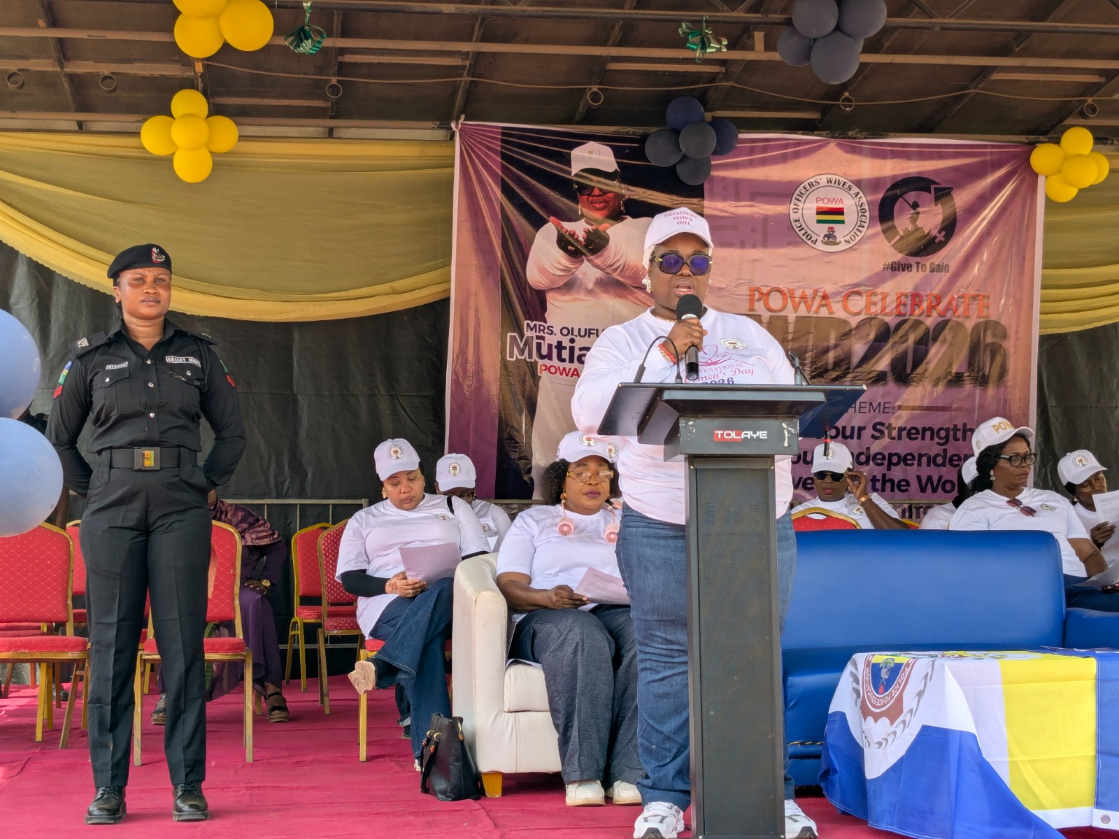 POWA President, Mrs. Olufunmilola Disu, Prioritises Empowerment of Police Families, Widows and Girls