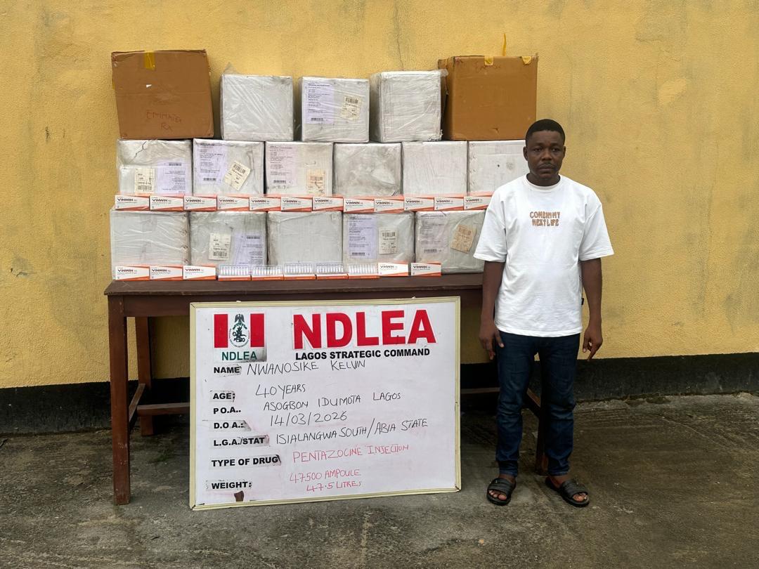 NDLEA arrests 74-year-old man with 11kg cocaine at Abuja airport

‎