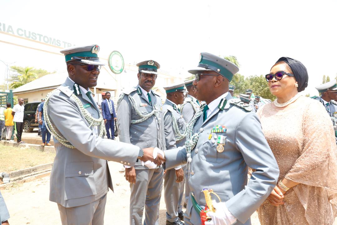 Customs Honours DCG Nnadi, ACG Egwu at Ceremonial Pulling-Out Parade