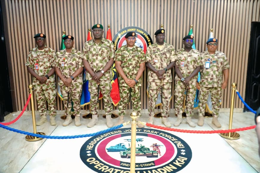 CDS, COAS Storm Maiduguri, Order Renewed Offensive After Bomb Blasts