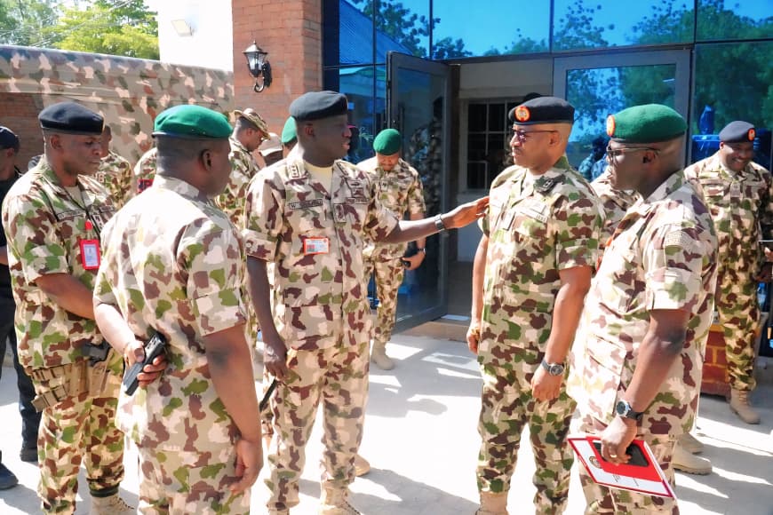 CDS, COAS Storm Maiduguri, Order Renewed Offensive After Bomb Blasts