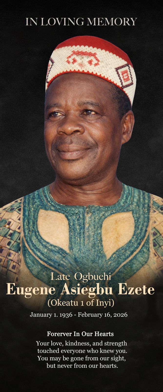 Great Okeatu of Inyi Goes Home April 7 ‎