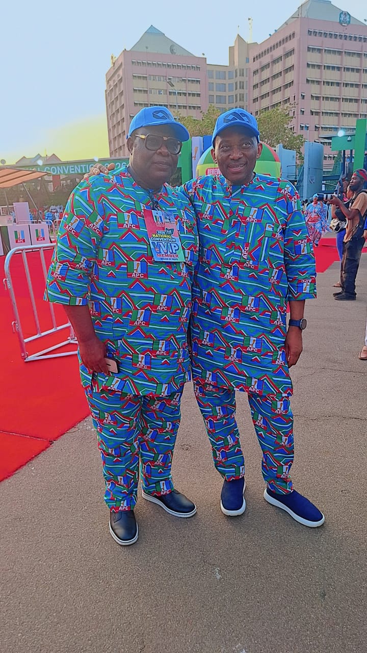 Rt. Hon. Ndudi Godwin Elumelu, OON Reaffirms Party Loyalty at APC 2026 Convention, Commends Peaceful Congress and Engages National Leaders 