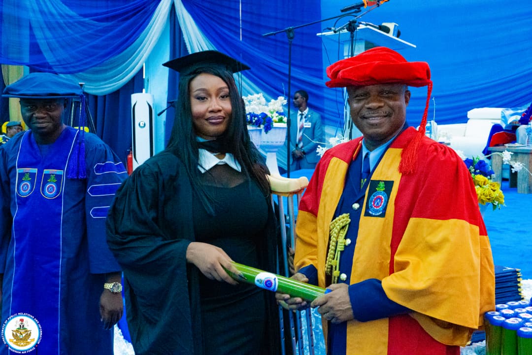 Defence Minister Tasks AFIT Graduates On Patriotism, Innovation