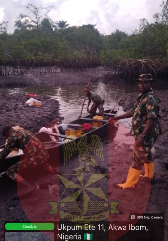 Troops Nab Diesel Thieves, Shoot Ring Leader as Mob Attacks Soldiers in Akwa Ibom