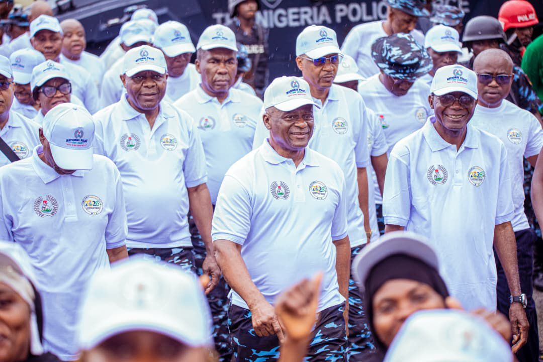IGP Disu Leads Police Walkathon In Abuja To Mark National Police Day