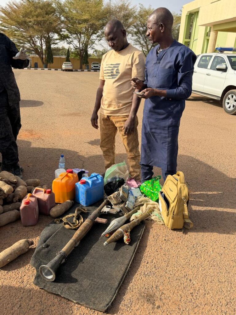 DSS Nabs Two Suspected Arms Couriers, Recovers RPGs Rescues kidnap victim