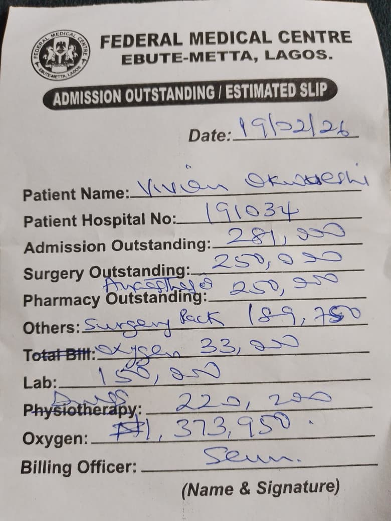 Okwueshi, Single Mother Battling Breast Cancer Appeals for Help to Fund Life-Saving Surgery