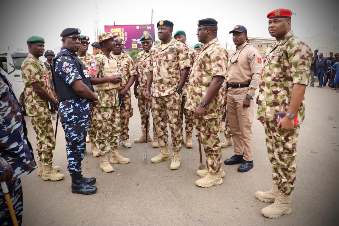 Plateau Security: COAS Leads Top Brass to Jos, Ramps Up Push for Peace, Stability 

‎