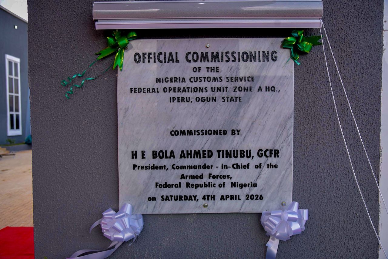 President Tinubu Commissions New Customs FOU ‘A’ Complex in Ogun