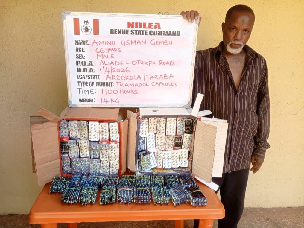 NDLEA uncovers cocaine in palm kernel oil cans, arrests kingpin in Lagos hideout