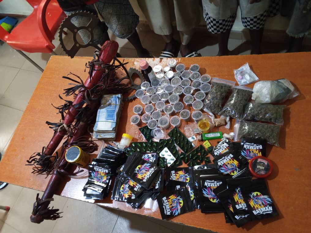 Delta Police Bust Criminal Networks, Arrest Suspects, Recover Pistol, Drugs

‎