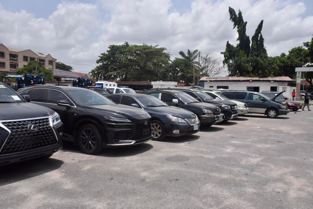 Lagos Police Record Major Crackdown on Crime, Arrest Dozens and Recover Arms, Vehicles